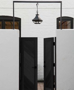 black door