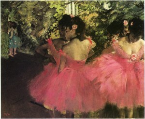 DancersInPinkDegas