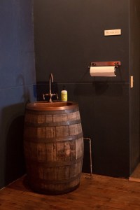 barrel sink