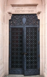 iron door