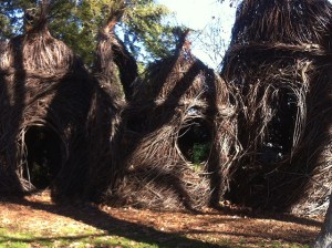 willow branch sculpture