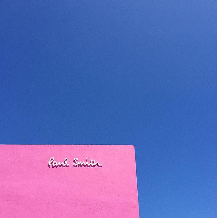 blue and pink feels so LA in every way possible