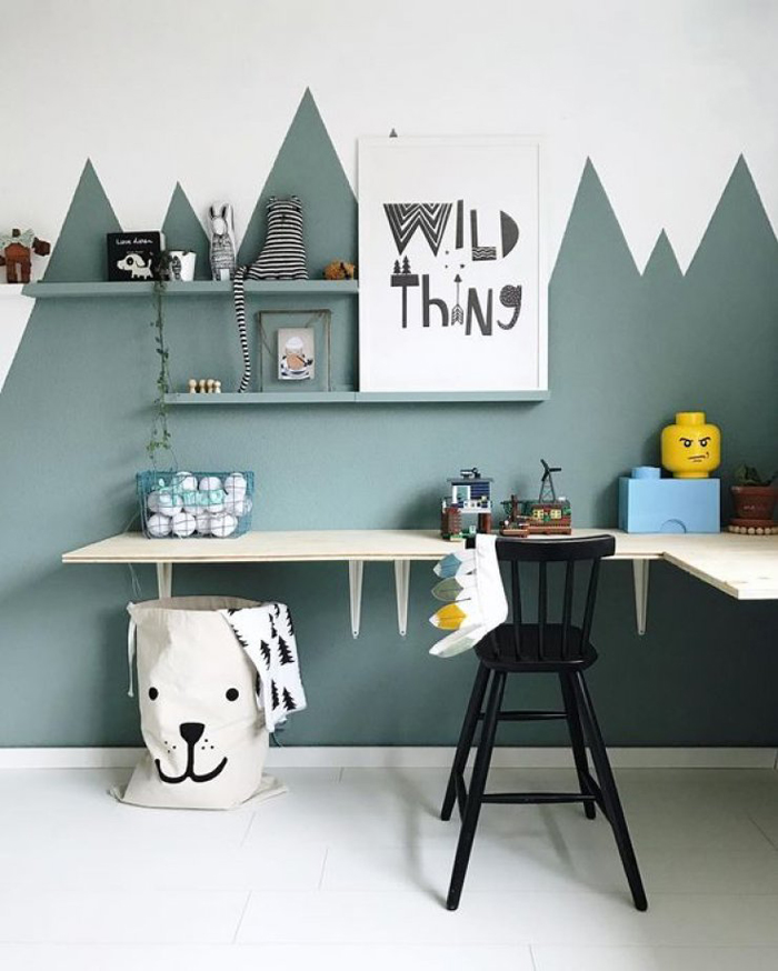 CORNER-DESK-WITH-PAINTED-WALL-FROM-MOMMO-DESIGN-BLOG-IMAGE-FROM-WILD-ONES