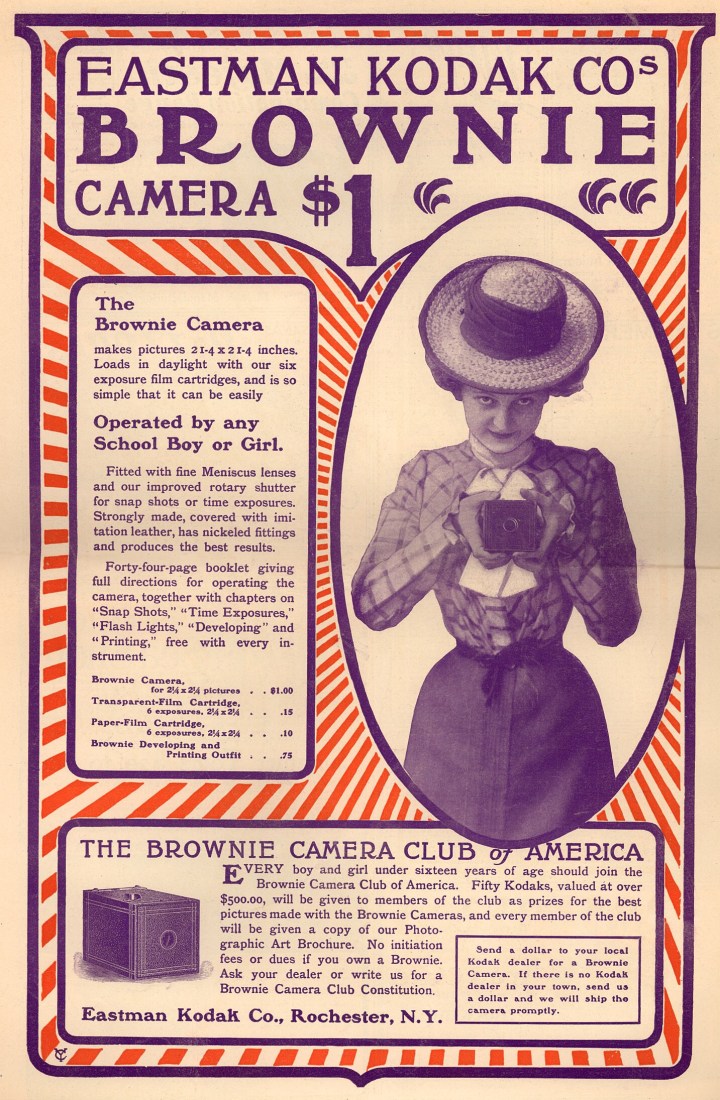 Brownie-camera-lady